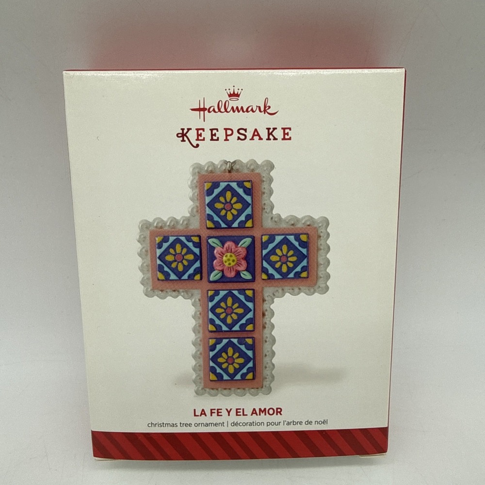 Hallmark Keepsake Easter/Christmas Ornament La Fe Y El Amor 2014